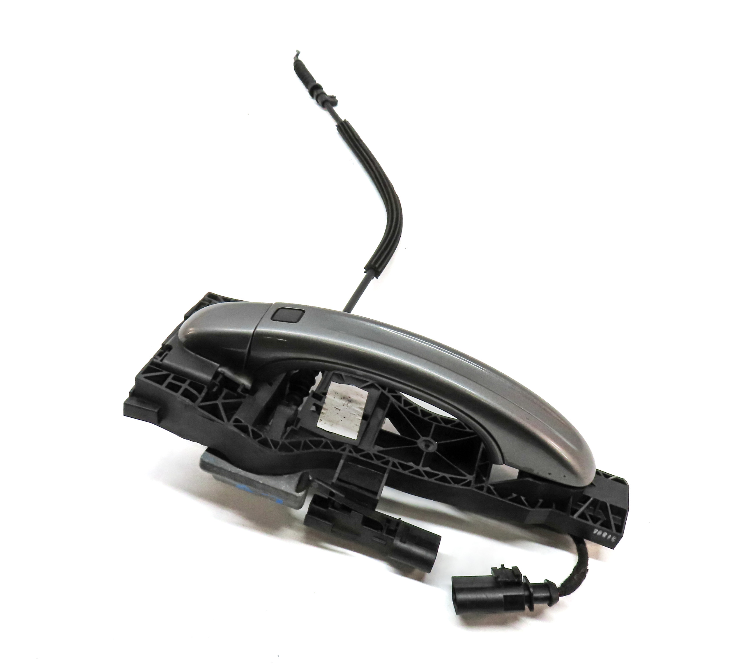 2007-2015 AUDI Q7 (4L) LEFT REAR KEYLESS EXTERIOR DOOR HANDLE (Grey) — exact item pictured